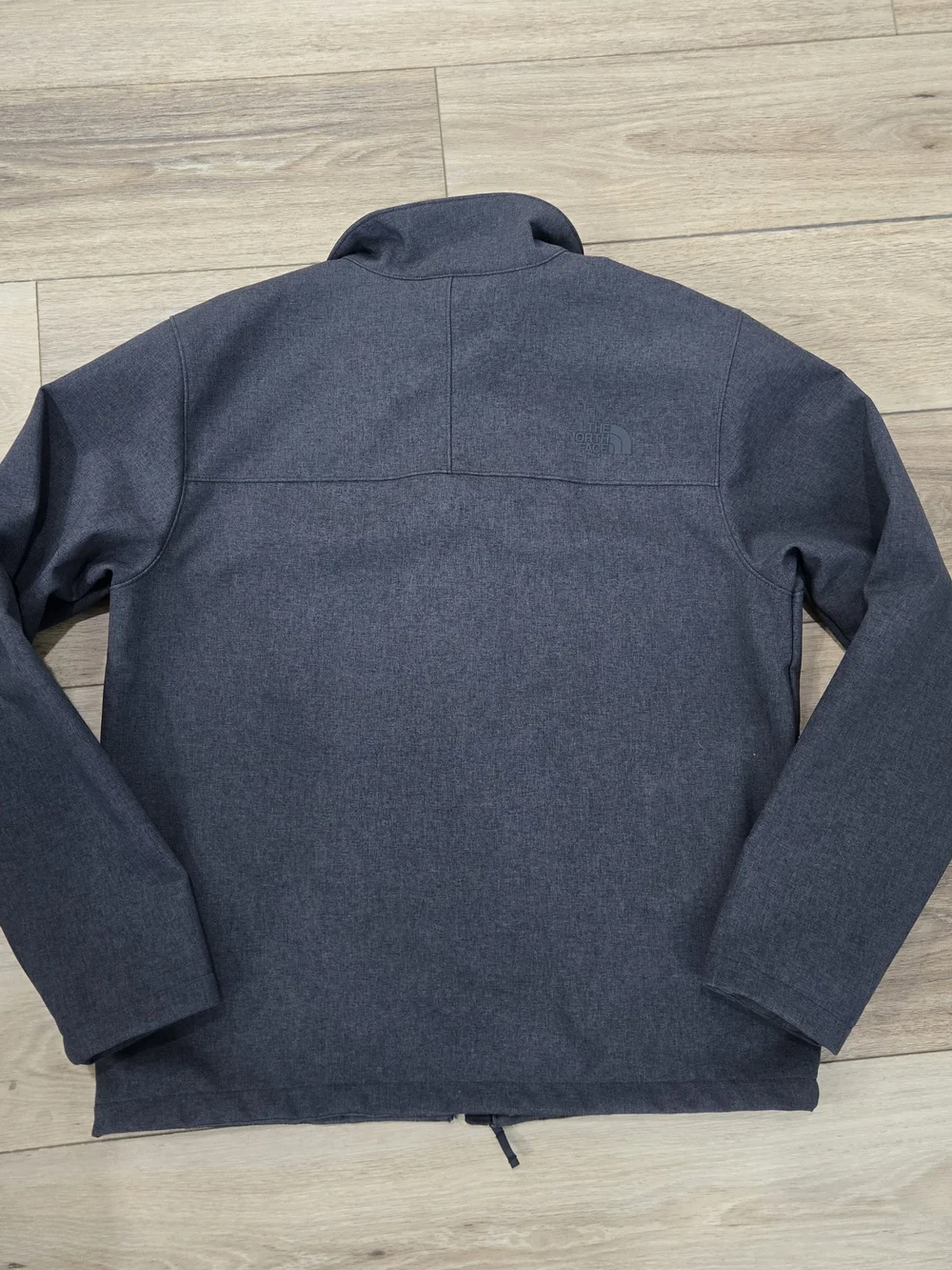 The North Face Men's Apex Bionic Dark Gray Full-Zip Softshell Jacket Size Large